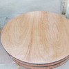 Muebles plegables para exteriores, mesas de comedor plegables redondas de madera contrachapada